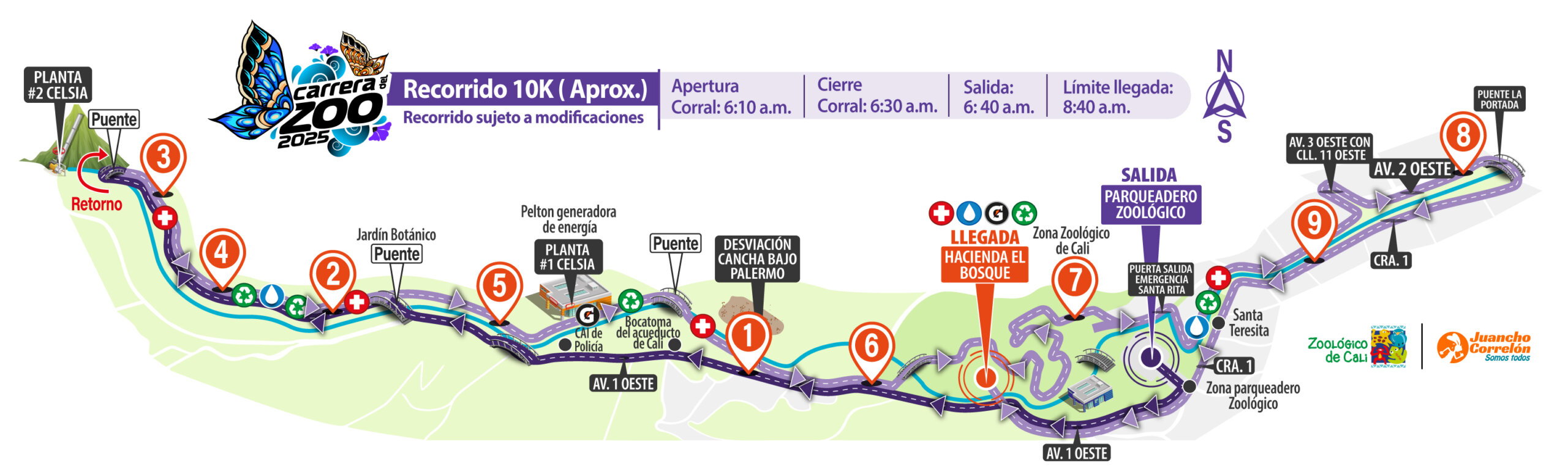 Mapa 10K