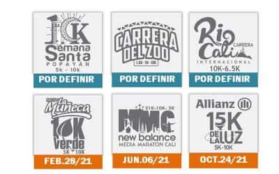 Aplazamiento Media Maratón de Cali modificación del Calendario de Carreras.